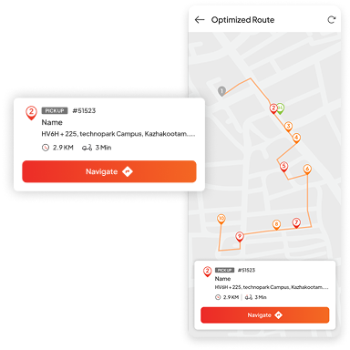 Driver App Routing
